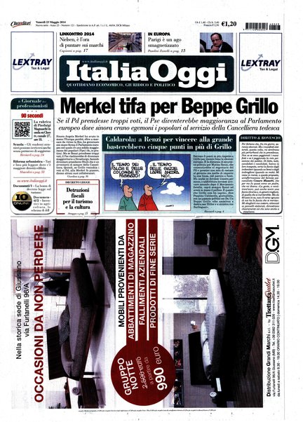 Italia oggi : quotidiano di economia finanza e politica